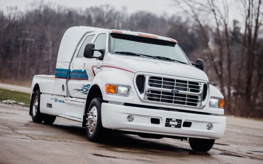 2002 FORD F650 SUPERCREWZER CAT 300HP
