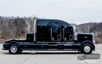 2014 PETERBILT 388 – ISX15 HIGH TOP STRETCH