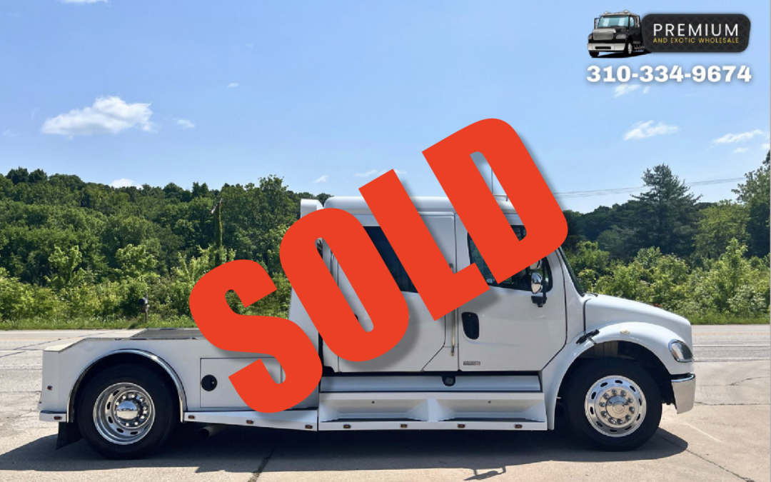 2005 FREIGHTLINER M2 CAT300 CUSTOM HAULER